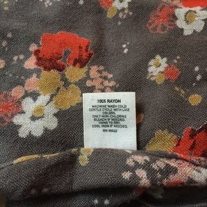 Frenchi Accessories - Floral California Poppy Scarf Frenchi Accessories - Floral California Poppy Scarf